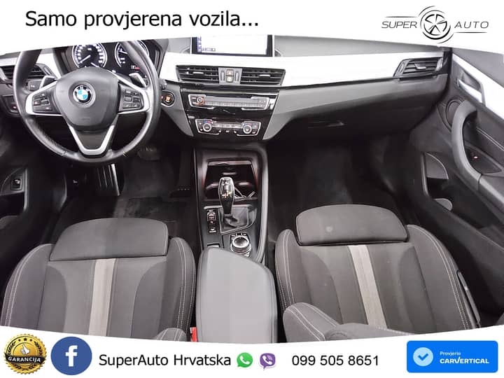 BMW X1 20d xDrive Aut. Advantage 190 KS, LED+PANO+GR SJED+PARK