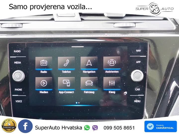 VW Touran 1.5 TSI DSG Highline 150 KS, 7-SJED+LED+ACC+GR SJED+KAM+PARK