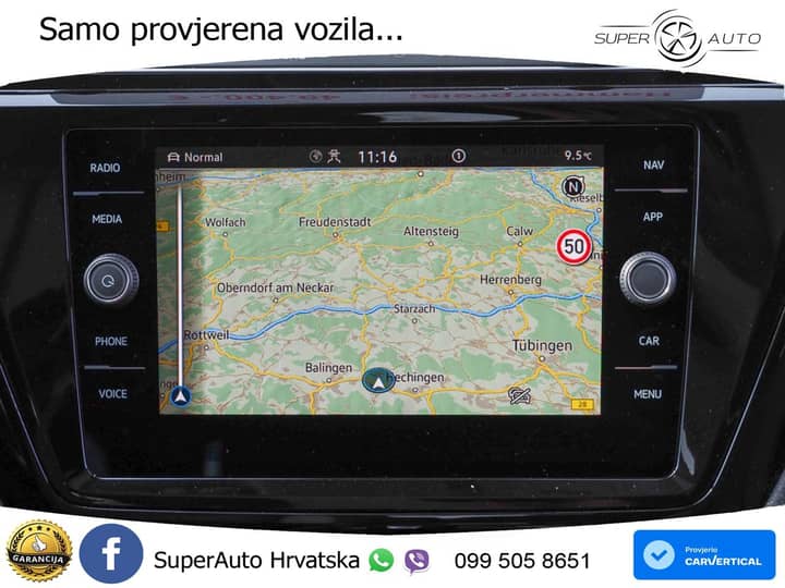 VW Touran 1.5 TSI DSG Highline 150 KS, 7-SJED+LED+ACC+GR SJED+KAM+PARK