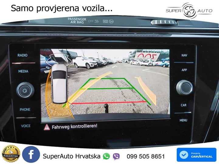 VW Touran 1.5 TSI DSG Highline 150 KS, 7-SJED+LED+ACC+GR SJED+KAM+PARK