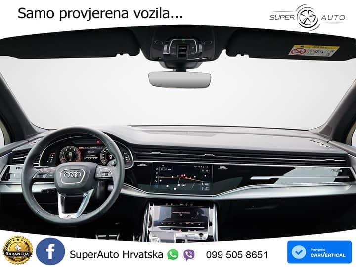 Audi Q7 55 TFSI tiptronic quattro S line 340 KS, PANO+ZRAČ+360+GR SJED+HEAD+ACC