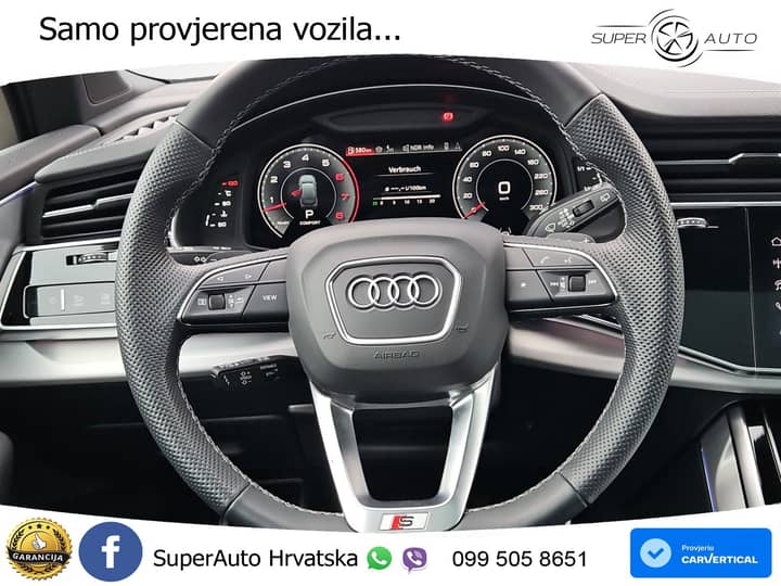Audi Q7 55 TFSI tiptronic quattro S line 340 KS, PANO+ZRAČ+360+GR SJED+HEAD+ACC