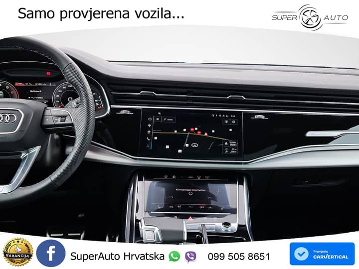 Audi Q7 55 TFSI tiptronic quattro S line 340 KS, PANO+ZRAČ+360+GR SJED+HEAD+ACC