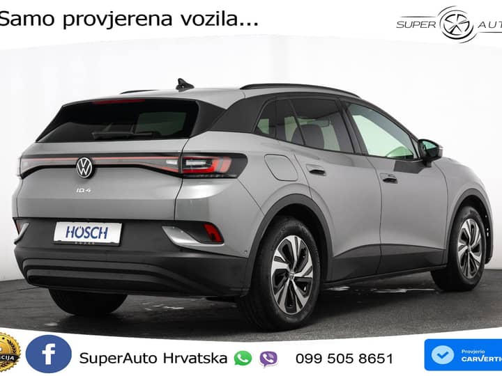 VW ID.4 55 kWh Pure 170 KS, ACC+KAM+GR SJED+VIRT+NAVI