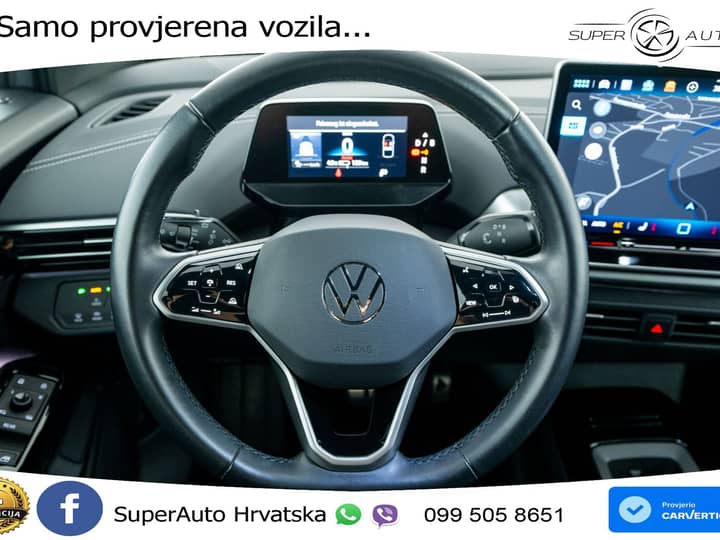 VW ID.4 55 kWh Pure 170 KS, ACC+KAM+GR SJED+VIRT+NAVI