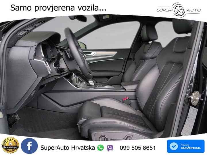 Audi A6 55 TFSI V6 quattro S tronic Sport 340 KS, ACC+KAM+GR SJED+VIRT+ASIST