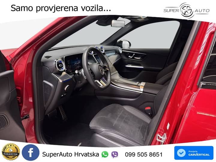 Mercedes GLC 450d 4M Aut. AMG 367 KS, ZRAČ+360+ACC+GR SJED+KEY+VIRT+LANE
