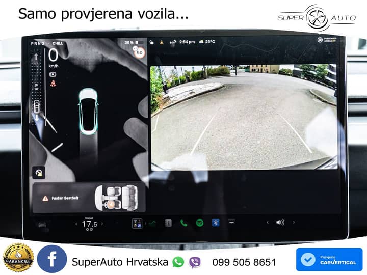 Tesla Model 3 Highland Premium 283 KS, PANO+360+ACC+GR SJED+VIRT+LANE