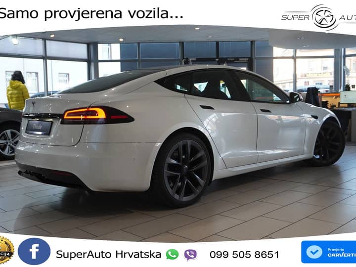 Tesla Model S Dual 670 KS, PANO+ZRAČ+KAM+GR SJED+ACC+KEY+VIRT+LANE
