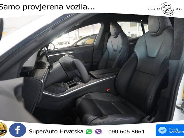 Tesla Model S Dual 670 KS, PANO+ZRAČ+KAM+GR SJED+ACC+KEY+VIRT+LANE