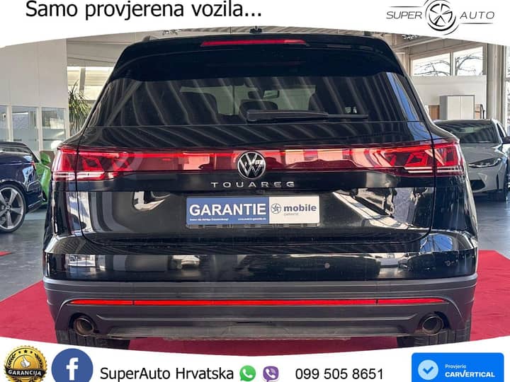 VW Touareg 3.0 TDI V6 4M Aut. 231 KS, ZRAČNI+MATRIX+ACC+GR SJED+KAM+PDC