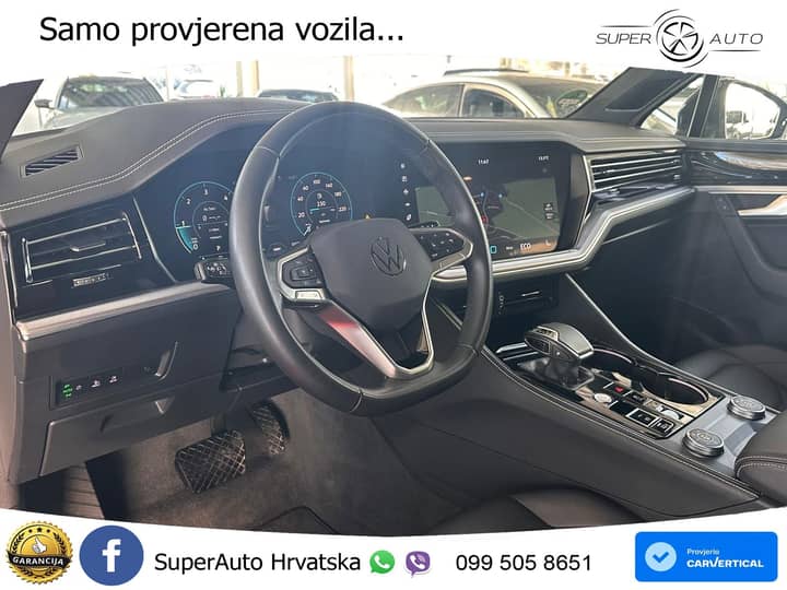 VW Touareg 3.0 TDI V6 4M Aut. 231 KS, ZRAČNI+MATRIX+ACC+GR SJED+KAM+PDC