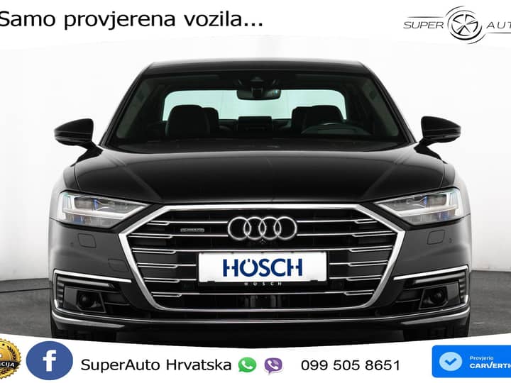 Audi A8 60 TFSIe quattro tiptronic 449 KS, ZRAČNI+MATRIX+ACC+4xGR SJED+360+B&O