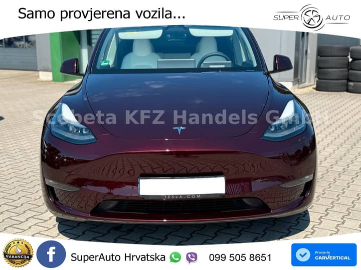 Tesla Model Y AWD Performance 534 KS, PANO+ACC+KAM+GR SJED+KEY+VIRT+LANE