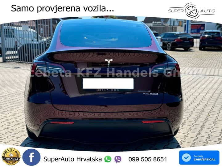Tesla Model Y AWD Performance 534 KS, PANO+ACC+KAM+GR SJED+KEY+VIRT+LANE