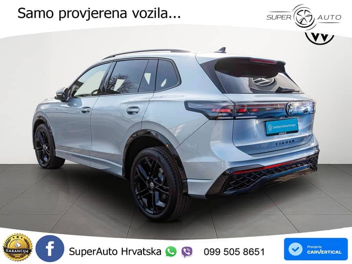 VW Tiguan 2.0TDI 4M DSG R-Line 193 KS, LED+ACC+HEAD+GR SJED+360+MASAŽA