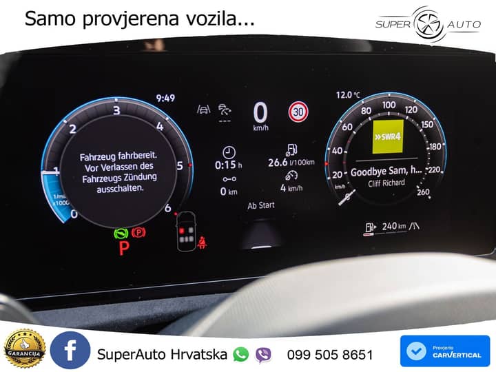 VW Tiguan 2.0TDI 4M DSG R-Line 193 KS, LED+ACC+HEAD+GR SJED+360+MASAŽA