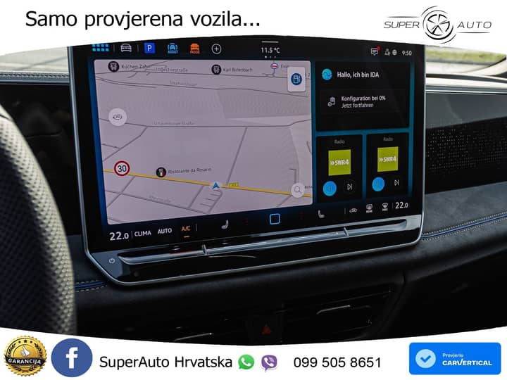 VW Tiguan 2.0TDI 4M DSG R-Line 193 KS, LED+ACC+HEAD+GR SJED+360+MASAŽA