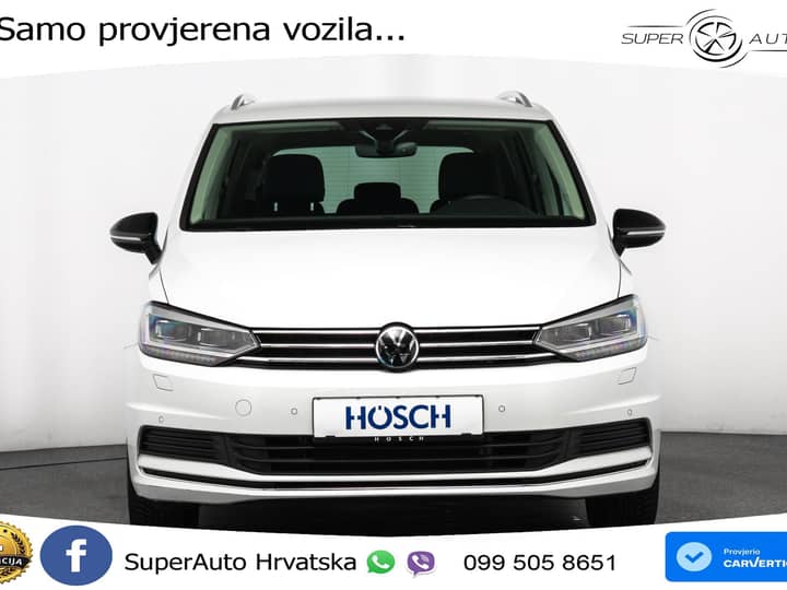 VW Touran 2.0 TDI DSG Comfortline 150 KS, 7-SJED+ACC+GR SJED+VIRT+NAVI