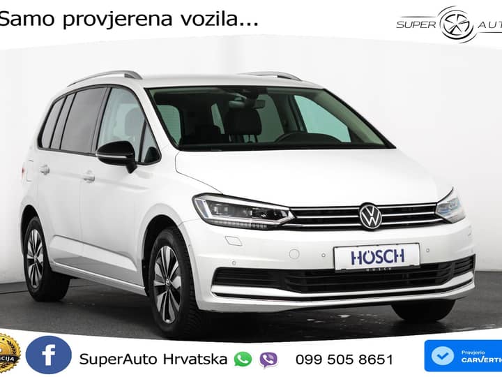 VW Touran 2.0 TDI DSG Comfortline 150 KS, 7-SJED+ACC+GR SJED+VIRT+NAVI