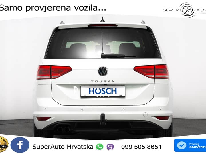 VW Touran 2.0 TDI DSG Comfortline 150 KS, 7-SJED+ACC+GR SJED+VIRT+NAVI
