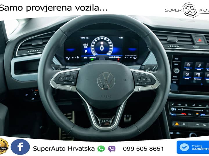 VW Touran 2.0 TDI DSG Comfortline 150 KS, 7-SJED+ACC+GR SJED+VIRT+NAVI