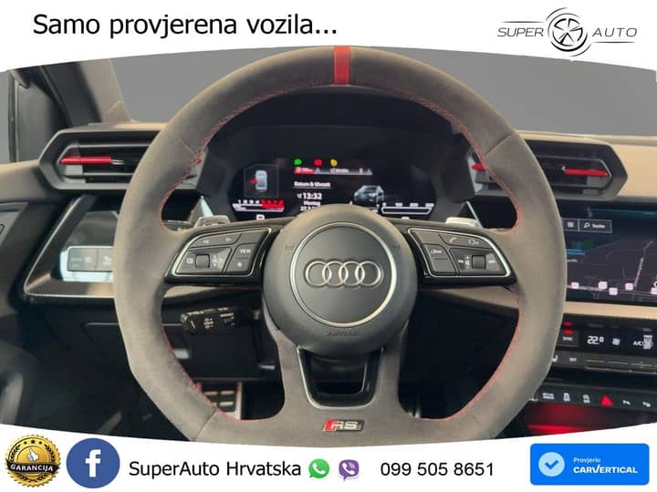Audi RS3 2.5 TFSI quattro S tronic 400 KS, ACC+KAM+GR SJED+PANO+HEAD+ASIST