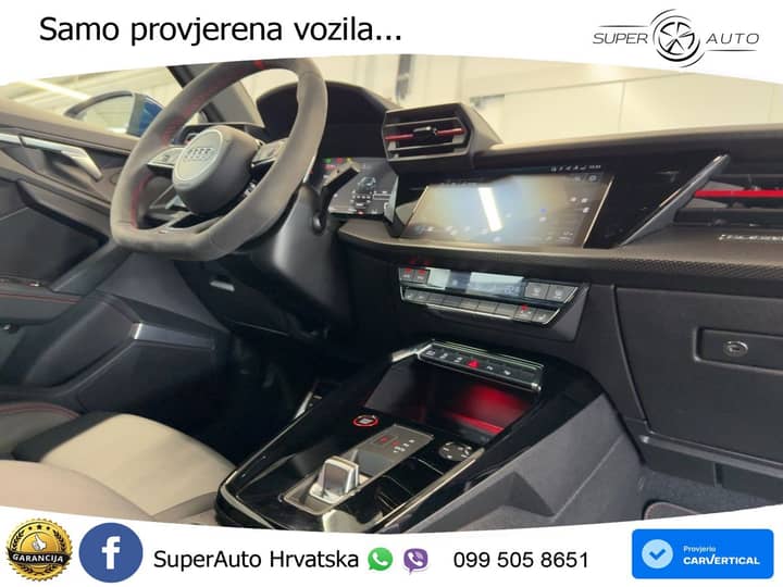 Audi RS3 2.5 TFSI quattro S tronic 400 KS, ACC+KAM+GR SJED+PANO+HEAD+ASIST