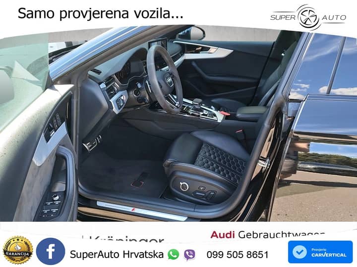 Audi RS5 SB 2.9 TFSI V6 quattro tiptronic 450 KS, ACC+360+4xGR SJED+PANO+HEAD