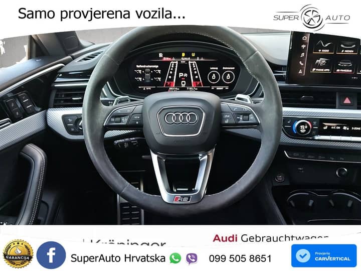 Audi RS5 SB 2.9 TFSI V6 quattro tiptronic 450 KS, ACC+360+4xGR SJED+PANO+HEAD