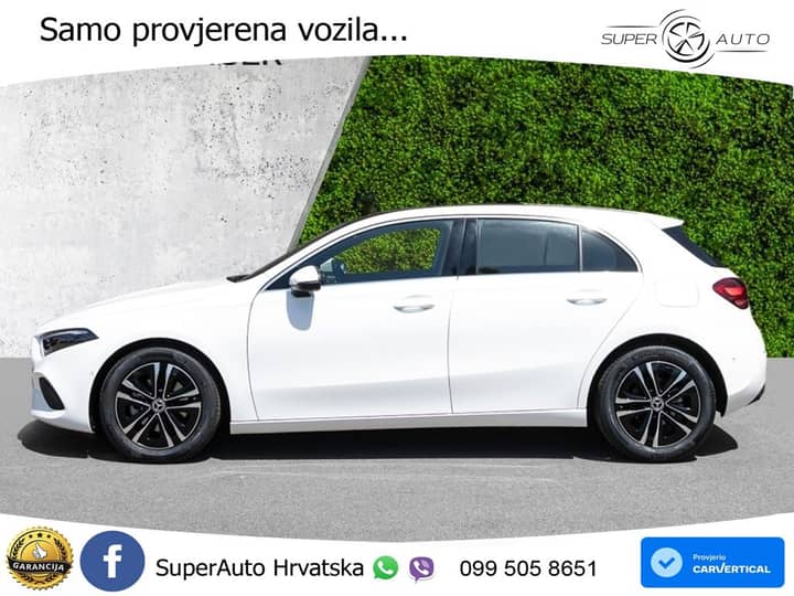 Mercedes A 180 Aut. Progressive 136 KS, PANO+KAM+GR SJED+VIRT+LANE
