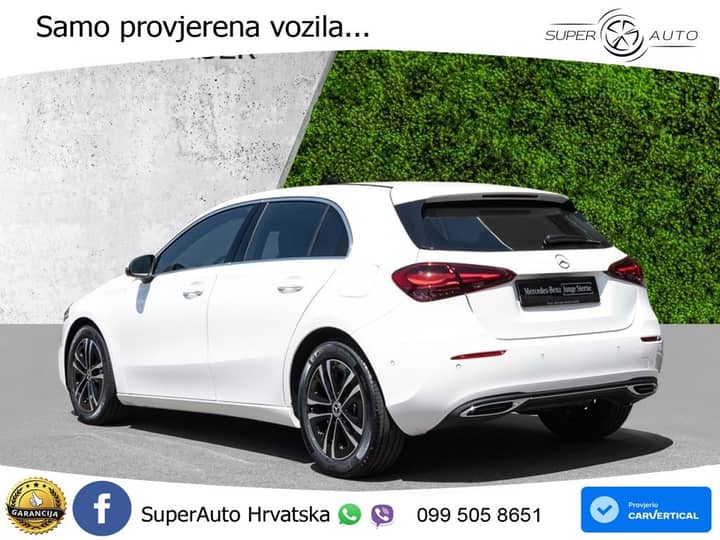 Mercedes A 180 Aut. Progressive 136 KS, PANO+KAM+GR SJED+VIRT+LANE
