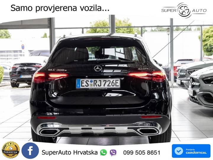 Mercedes GLC 300e 4M Aut. Avantgarde 313 KS, ACC+LED+360+GR SJED+VIRT+ASIST