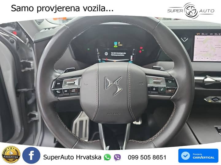 DS4 1.6 PureTech E-Tense Aut. La Premiere 225 KS, LED+KAM+GR SJED+HEAD+VIRT