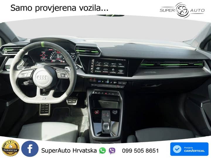 Audi RS3 2.5 TFSI quattro S tronic 400 KS, ACC+KAM+GR SJED+HEAD+VIRT+ASIST