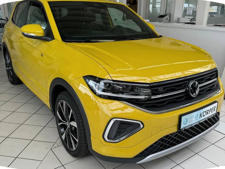 VW T-Cross 1.5 TSI Aut. R-Line 150 KS, ACC+KAM+KEY+GR SJED+HEAD+VIRT+LANE