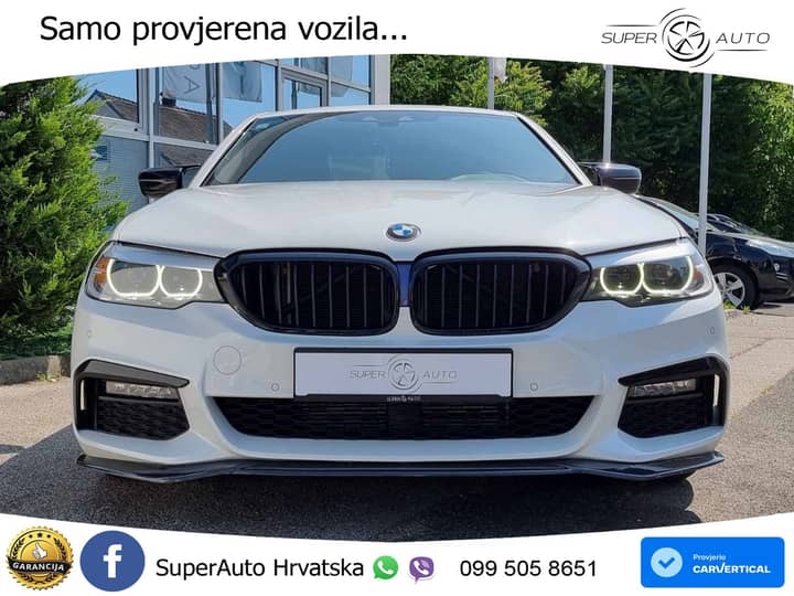 Slika prikazuje vanjski dio vozila, prednji pogled.