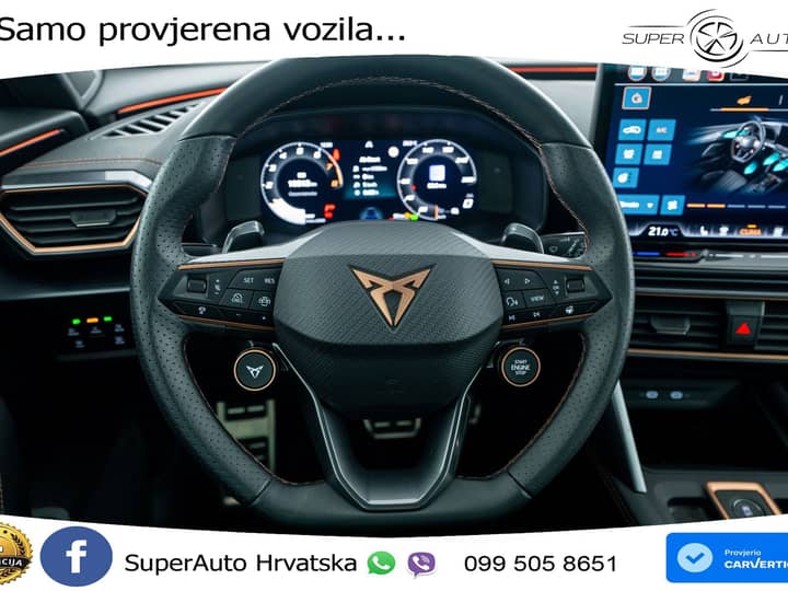 Cupra Formentor 1.5 eTSI DSG 150 KS, LED+ACC+GR SJED+KAM+VIRT+PDC
