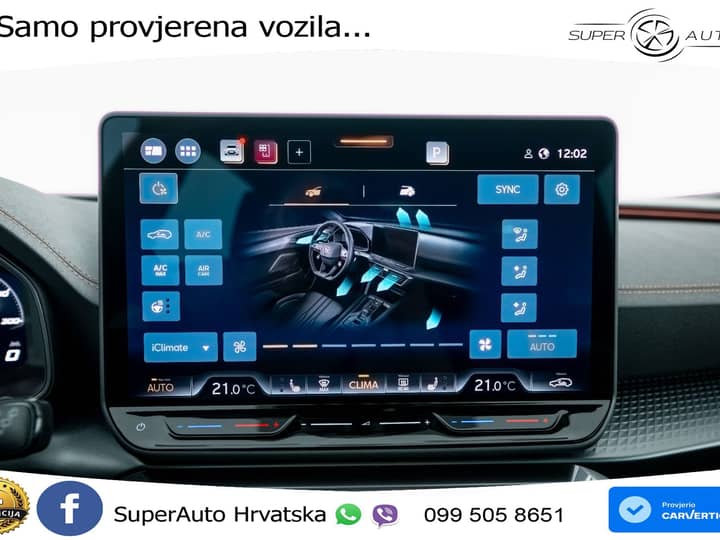 Cupra Formentor 1.5 eTSI DSG 150 KS, LED+ACC+GR SJED+KAM+VIRT+PDC