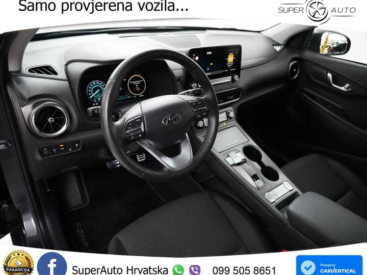Hyundai Kona 67 kWh 204 KS, ACC+LED+KAM+GR SJED+VIRT+ASIST