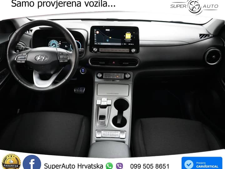 Hyundai Kona 67 kWh 204 KS, ACC+LED+KAM+GR SJED+VIRT+ASIST