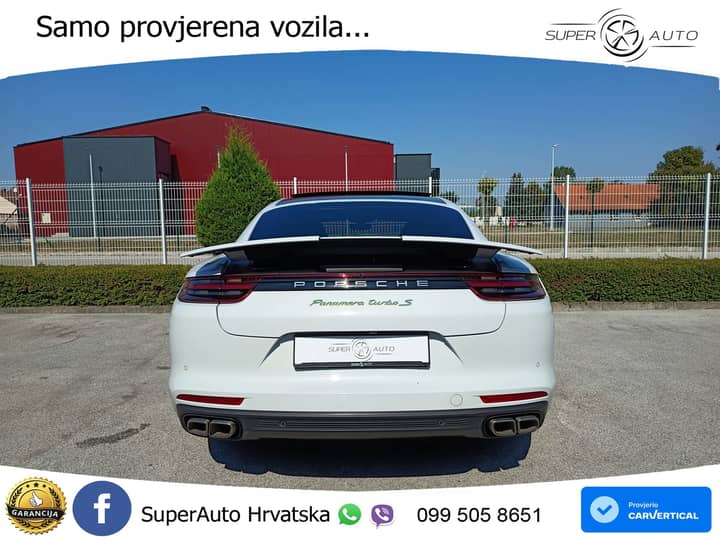 Porsche Panamera Turbo S 4.0 V8 E-Hybrid PDK 700 KS, LED+ACC+PANO+4xGR SJED+360