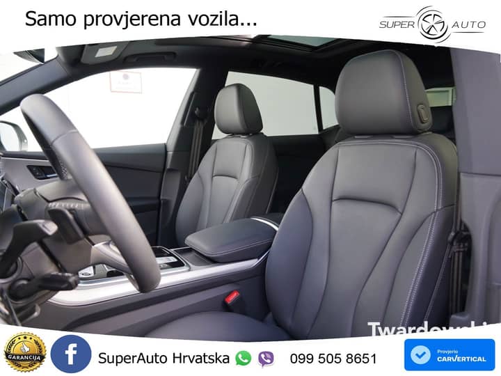 Audi Q8 50 TDI quattro Aut. S line 286 KS, ZRAČNI+PANO+KAM+GR SJED+KEY+VIRT+LANE