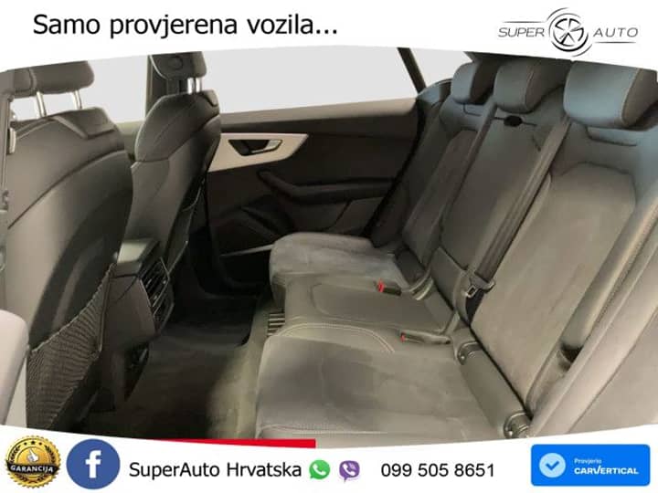 Audi Q8 55 TFSIe quattro Aut. S line 394 KS, ZRAČ+360+ACC+GR SJED+KEY+VIRT+LANE