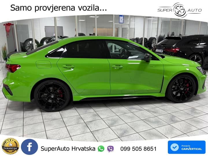 Audi RS3 2.5 TFSI quattro S tronic 400 KS, ACC+KAM+GR SJED+HEAD+VIRT+ASIST