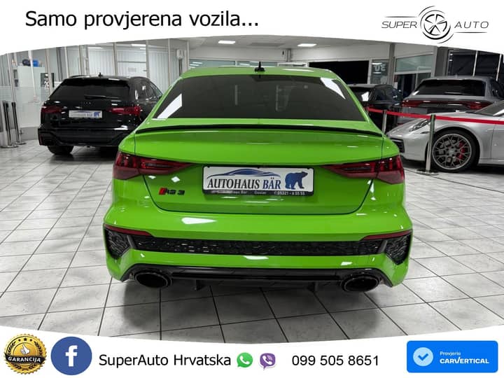 Audi RS3 2.5 TFSI quattro S tronic 400 KS, ACC+KAM+GR SJED+HEAD+VIRT+ASIST