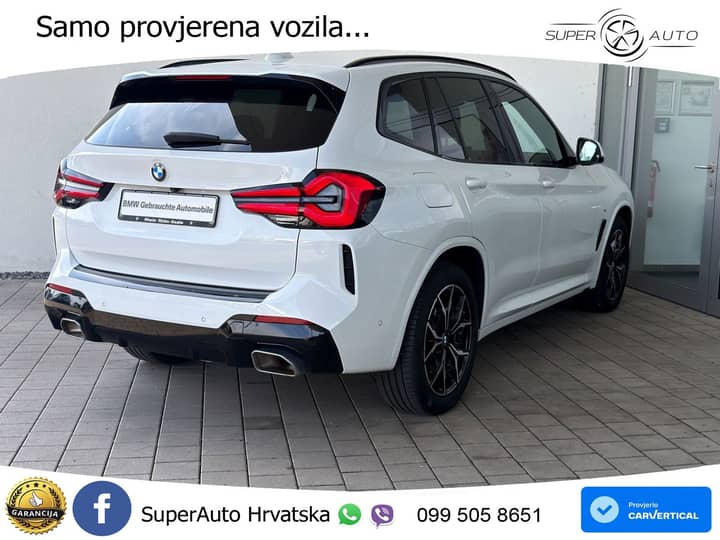 BMW X3 xDrive 20d Aut. M Sport 190 KS, KAM+LED+GR SJED+VIRT+NAVI+ASIST