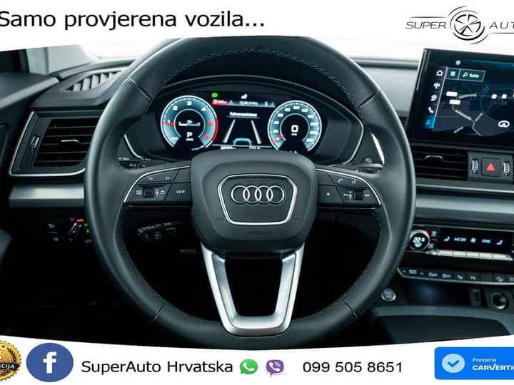 Audi Q5 40 2.0 TDI quattro ultra S tronic Advanced 204 KS, ACC+360+GR SJED+VIRT