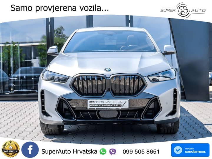 BMW X6 40d xDrive Steptronic M Sport 352 KS, LED+ACC+GR SJED+360+PANO