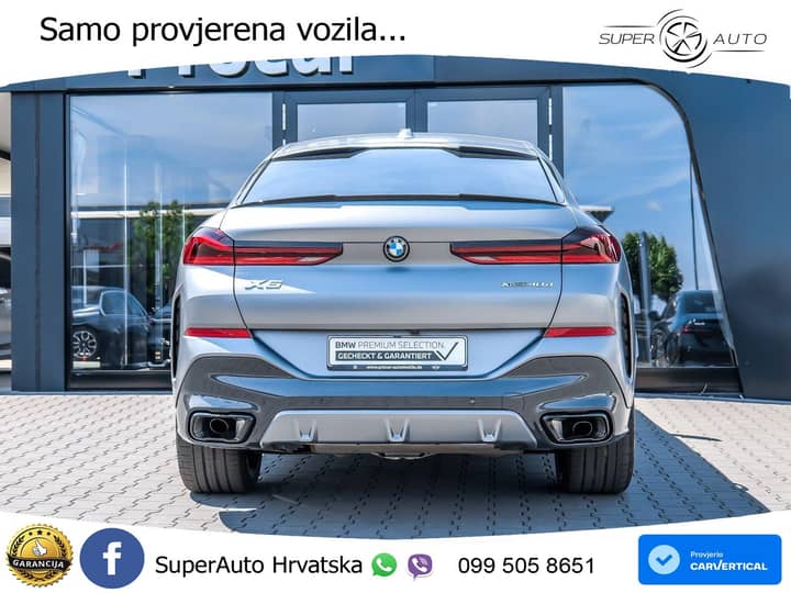 BMW X6 40d xDrive Steptronic M Sport 352 KS, LED+ACC+GR SJED+360+PANO